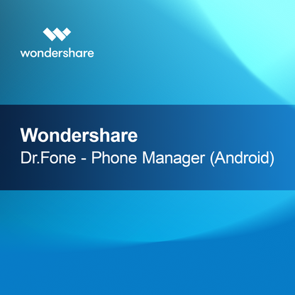 Wondershare Dr.Fone - Telefonkezelő (Android)