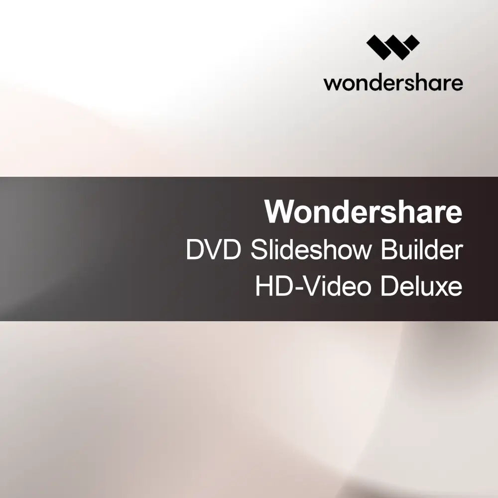 Wondershare DVD Diavetítés Készítő HD-Video Deluxe