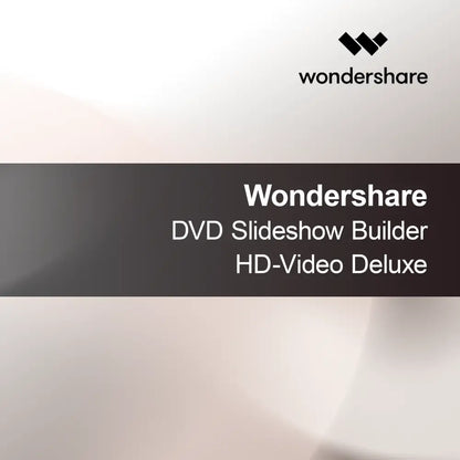 Wondershare DVD Diavetítés Készítő HD-Video Deluxe